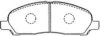 MITSUBISHI MR407127 Brake Pad Set, disc brake